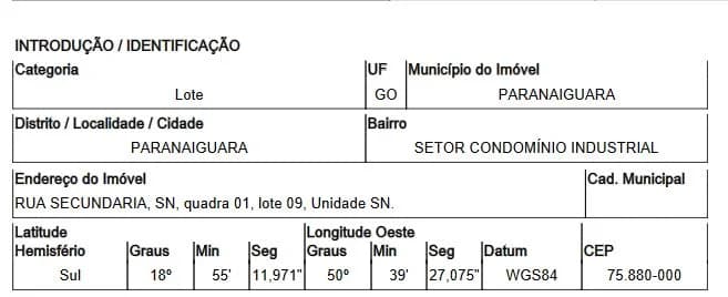 Terreno - Paranaiguara - Desocupado — foto 3