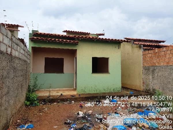 Casa - 2 Quartos - Santo Antonio do Descoberto - Ocupado — foto 2