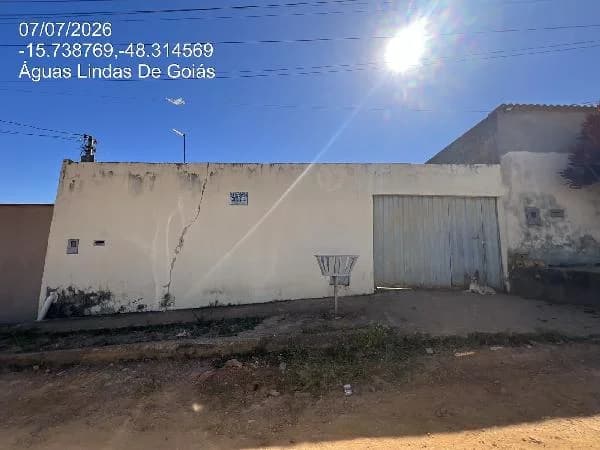 Casa - 2 Quartos - Aguas Lindas de Goias - Ocupado — foto 2