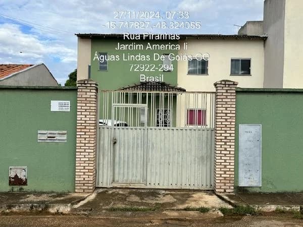 Apartamento - 2 Quartos - Aguas Lindas de Goias - Ocupado — foto 2