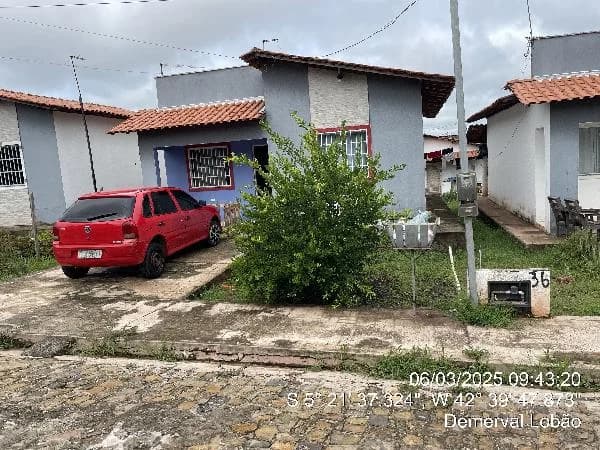 Casa - 2 Quartos - Demerval Lobao - Ocupado — foto 2