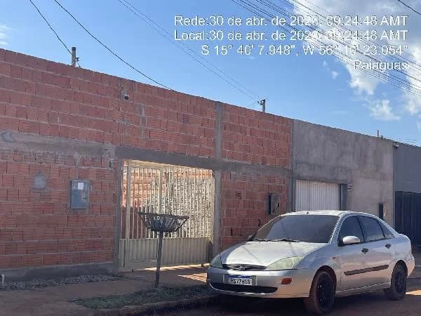 Casa - 2 Quartos - Varzea Grande - Ocupado — foto 2
