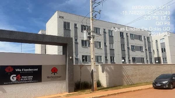 Apartamento - 2 Quartos - Aguas Lindas de Goias - Ocupado — foto 2