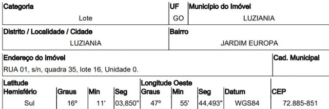 Terreno - Luziania - Ocupado — foto 2