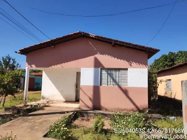 Casa - 2 Quartos - Demerval Lobao - Desocupado — foto 2