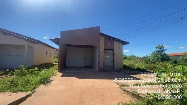 Casa - 2 Quartos - Demerval Lobao - Ocupado — foto 2