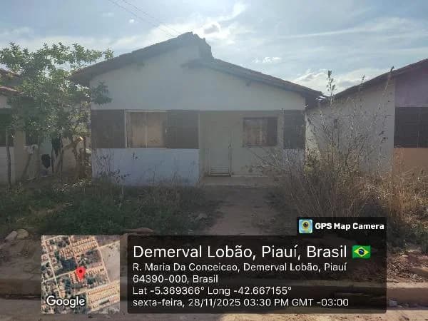 Casa - 2 Quartos - Demerval Lobao - Desocupado — foto 2