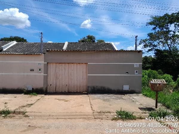 Casa - 2 Quartos - Santo Antonio do Descoberto - Desocupado — foto 2