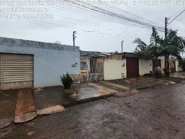 Casa - 2 Quartos - Luziania - Ocupado — foto 2
