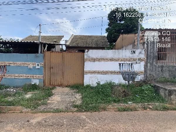 Casa - 2 Quartos - Luziania - Ocupado — foto 2