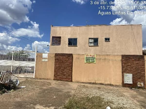 Apartamento - 1 Quartos - Aguas Lindas de Goias - Desocupado — foto 2