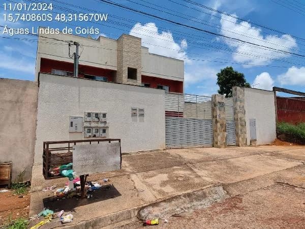 Apartamento - 2 Quartos - Aguas Lindas de Goias - Desocupado — foto 2