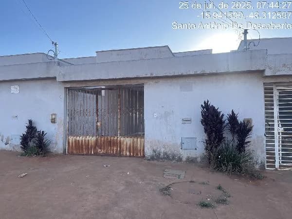 Casa - 2 Quartos - Santo Antonio do Descoberto - Desocupado — foto 2