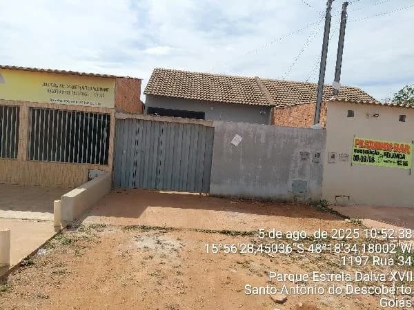 Casa - 2 Quartos - Santo Antonio do Descoberto - Ocupado — foto 2