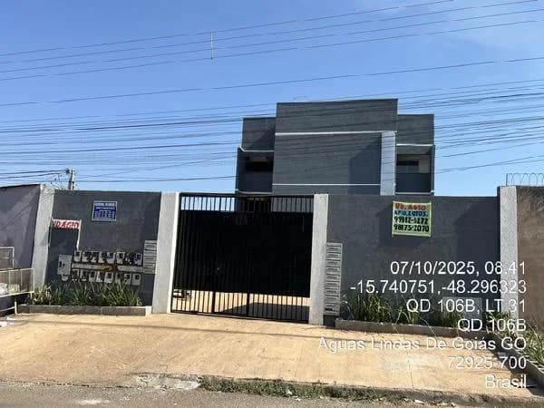 Apartamento - 2 Quartos - Aguas Lindas de Goias - Ocupado — foto 2