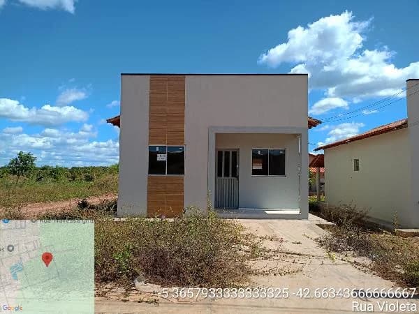 Casa - 2 Quartos - Demerval Lobao - Desocupado — foto 2
