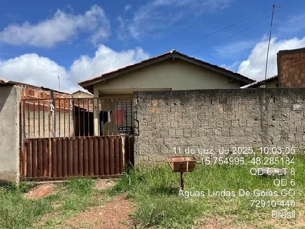 Casa - 2 Quartos - Aguas Lindas de Goias - Ocupado — foto 2