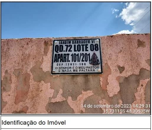 Apartamento - 2 Quartos - Aguas Lindas de Goias - Ocupado — foto 4