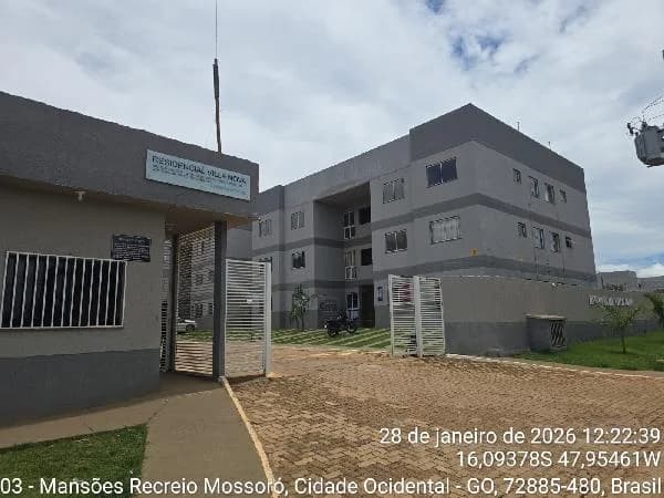 Apartamento - 2 Quartos - Cidade Ocidental - Ocupado — foto 2