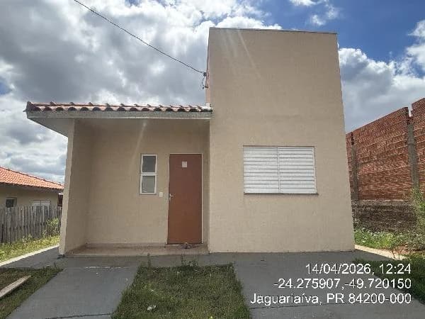 Casa - 2 Quartos - Jaguariaiva - Desocupado