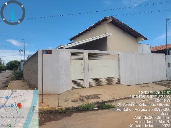 Casa - 1 Quartos - Barra do Garcas - Desocupado